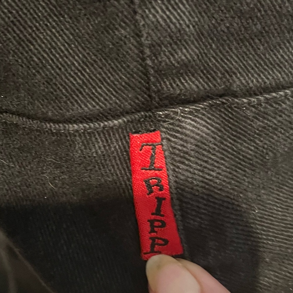 SOLD SOLD SOLD Tripp nyc Upcycled Stone Cold Rage Hellfire Buckle Patch Jacket - Picture 14 of 16